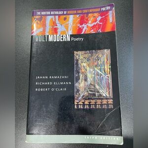 Anthology of Modern Poetry Book